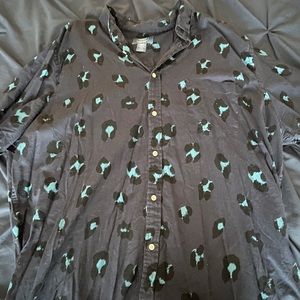 Men’s Big and Tall Short Sleeve Button Down Shirt